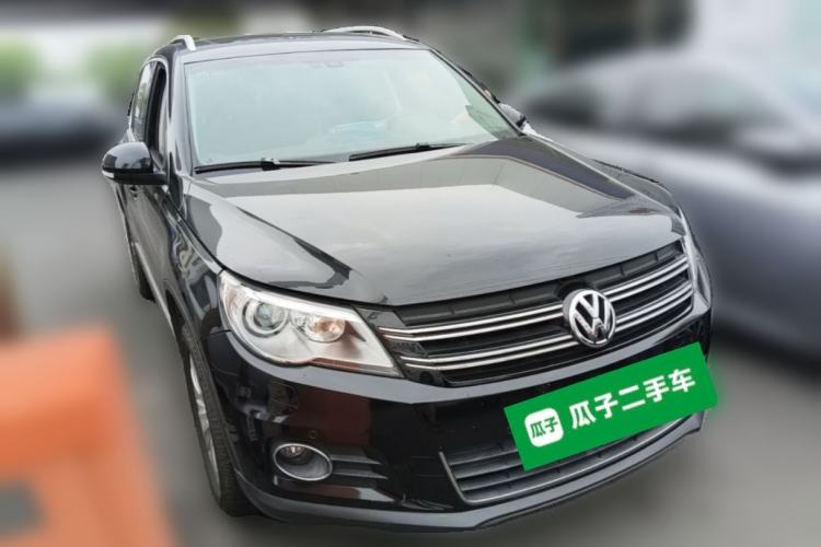 Used Volkswagen Tiguan 2010 2.0 TSI Automatic All-Wheel Drive Flagship Edition Front Right 45 Deg