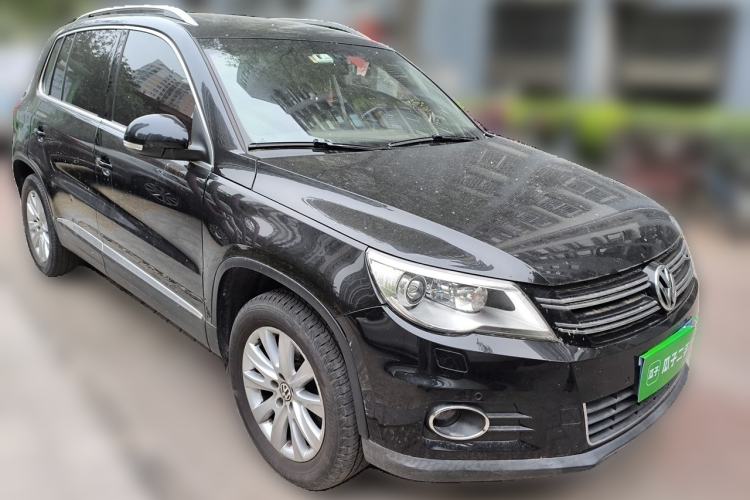 Used Volkswagen Tiguan 2010 2.0 TSI Automatic All-Wheel Drive Flagship Edition Front Right 45 Deg
