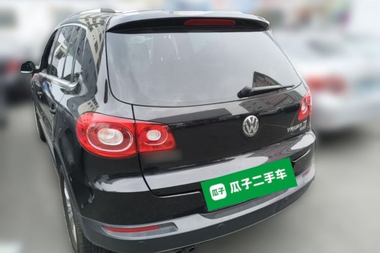 Used Volkswagen Tiguan 2010 2.0 TSI Automatic All-Wheel Drive Flagship Edition Rear Left 45 Deg