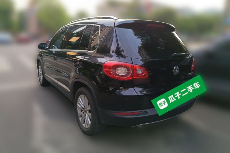 Used Volkswagen Tiguan 2010 2.0 TSI Automatic All-Wheel-Drive Elite Edition Rear Left 45 Deg