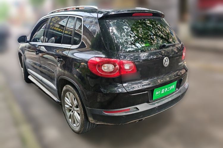 Used Volkswagen Tiguan 2010 2.0 TSI Automatic All-Wheel Drive Flagship Edition Rear Left 45 Deg