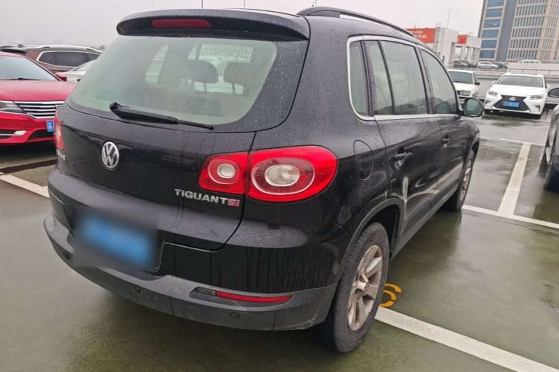 Used Volkswagen Tiguan 2010 1.8 TSI Automatic Two-Wheel Drive Trend Edition Rear Right 45 Deg