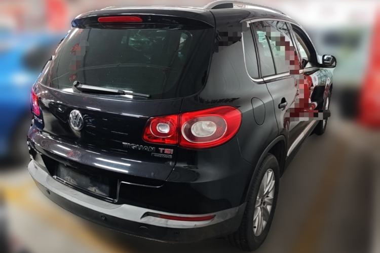 Used Volkswagen Tiguan 2010 2.0 TSI Automatic All-Wheel Drive Flagship Edition Rear Right 45 Deg