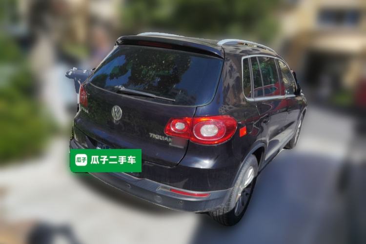 Used Volkswagen Tiguan 2010 2.0 TSI Automatic All-Wheel Drive Flagship Edition Rear Right 45 Deg