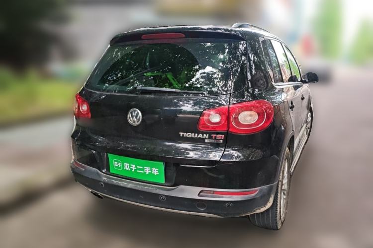 Used Volkswagen Tiguan 2010 2.0 TSI Automatic All-Wheel Drive Flagship Edition Rear Right 45 Deg