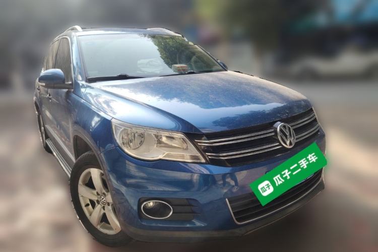Used Volkswagen Tiguan 2010 2.0 TSI Automatic All-Wheel-Drive Elite Edition Front Right 45 Deg