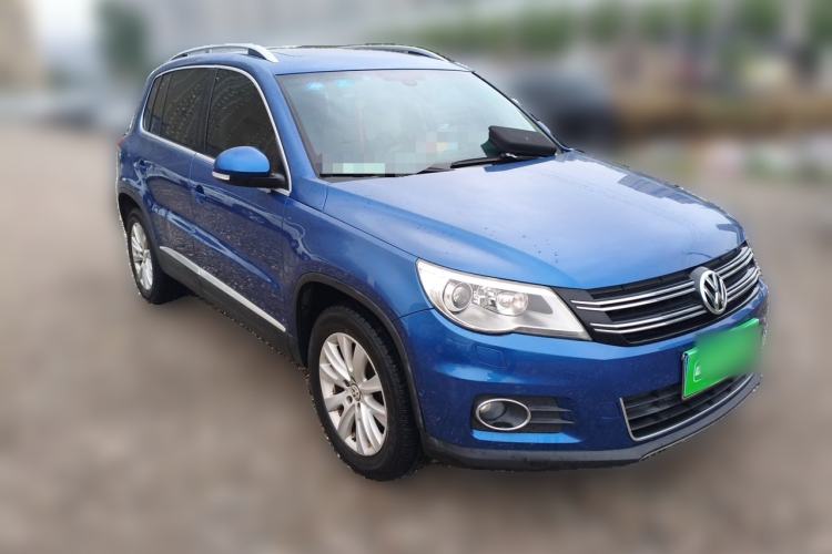 Used Volkswagen Tiguan 2010 2.0 TSI Automatic All-Wheel Drive Flagship Edition Front Right 45 Deg
