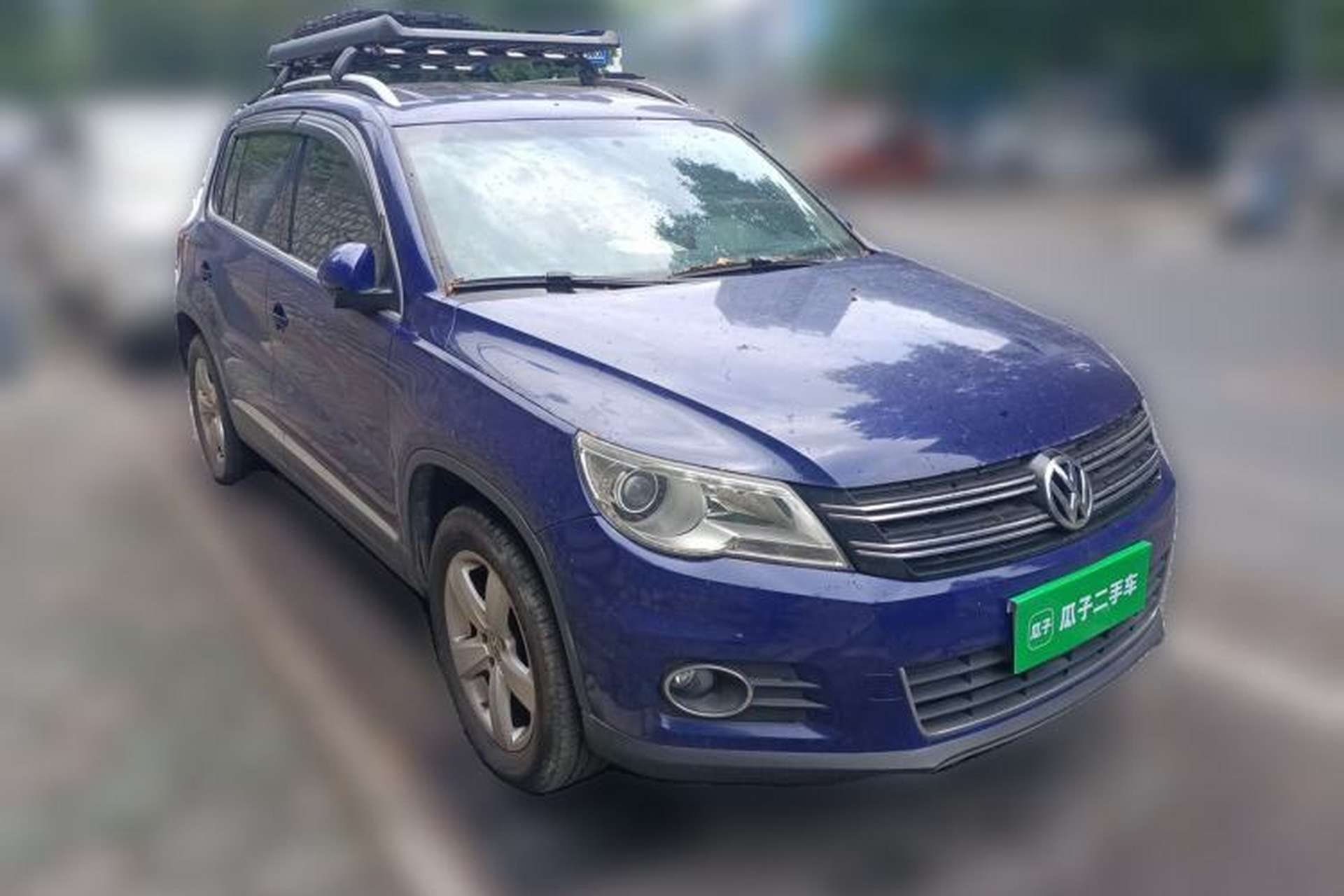 Used Volkswagen Tiguan 2010 2.0 TSI Automatic All-Wheel Drive Flagship Edition Front Right 45 Deg