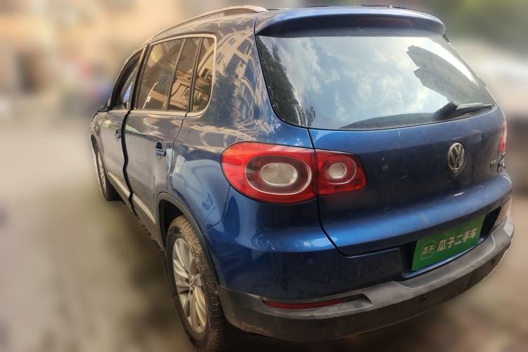 Used Volkswagen Tiguan 2010 2.0 TSI Automatic All-Wheel Drive Flagship Navigation Edition Rear Left 45 Deg