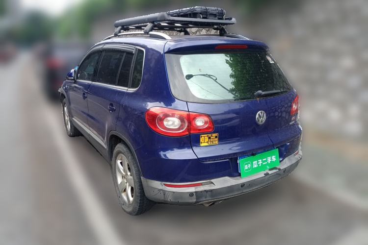 Used Volkswagen Tiguan 2010 2.0 TSI Automatic All-Wheel Drive Flagship Edition Rear Left 45 Deg