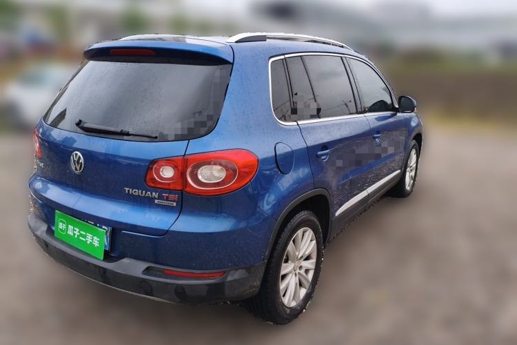 Used Volkswagen Tiguan 2010 2.0 TSI Automatic All-Wheel Drive Flagship Edition Rear Right 45 Deg