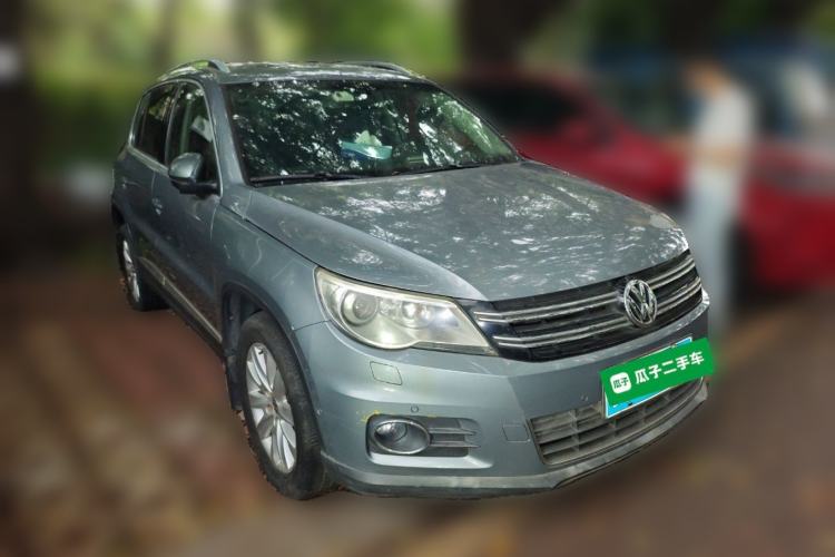 Used Volkswagen Tiguan 2010 2.0 TSI Automatic All-Wheel Drive Flagship Edition Front Right 45 Deg