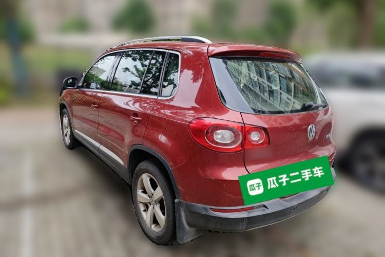 Used Volkswagen Tiguan 2010 2.0 TSI Automatic All-Wheel-Drive Elite Edition Rear Left 45 Deg