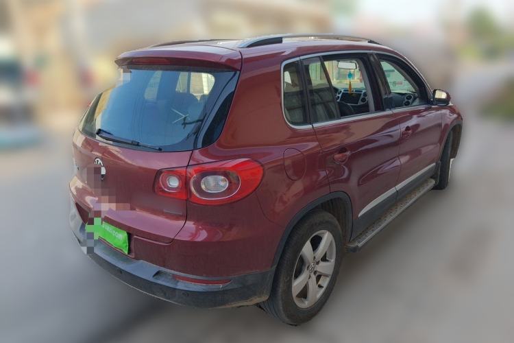 Used Volkswagen Tiguan 2010 1.8TSI Automatic All-Wheel-Drive Elite Edition Rear Right 45 Deg