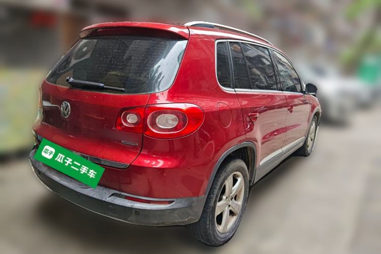 Used Volkswagen Tiguan 2010 1.8TSI Automatic All-Wheel-Drive Elite Edition Rear Right 45 Deg