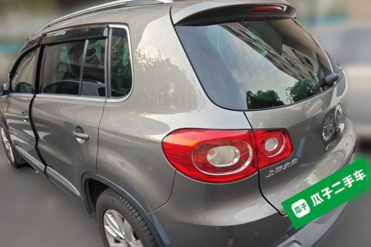 Used Volkswagen Tiguan 2010 2.0 TSI Automatic All-Wheel Drive Flagship Edition Rear Left 45 Deg