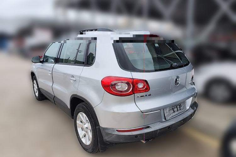 Used Volkswagen Tiguan 2010 1.8 TSI Automatic Two-Wheel Drive Trend Edition Rear Left 45 Deg