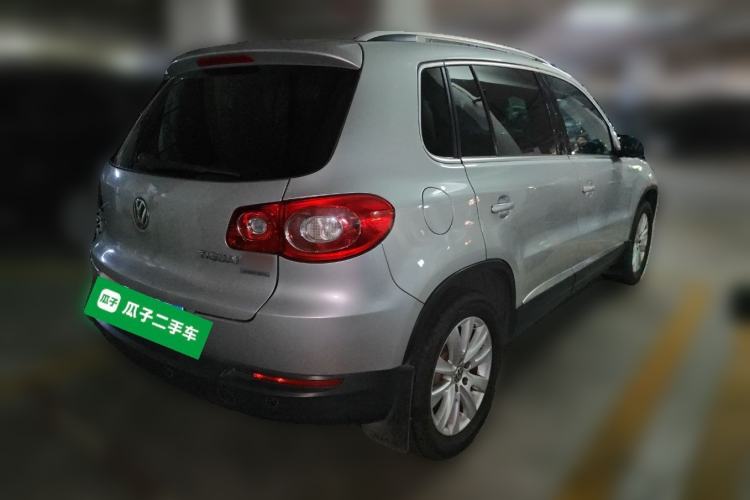 Used Volkswagen Tiguan 2010 2.0 TSI Automatic All-Wheel Drive Flagship Edition Rear Right 45 Deg