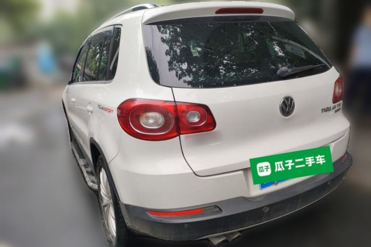Used Volkswagen Tiguan 2010 2.0 TSI Automatic All-Wheel Drive Flagship Edition Rear Left 45 Deg
