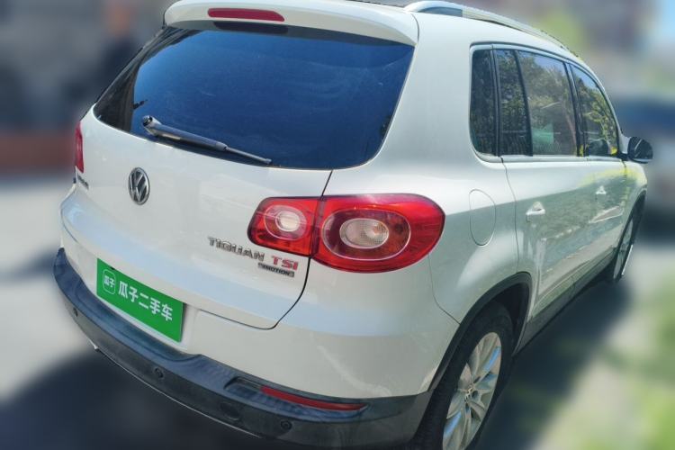 Used Volkswagen Tiguan 2010 2.0 TSI Automatic All-Wheel Drive Flagship Edition Rear Right 45 Deg