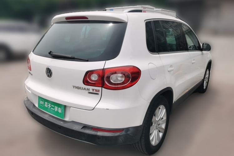 Used Volkswagen Tiguan 2010 2.0 TSI Automatic All-Wheel Drive Flagship Navigation Edition Rear Right 45 Deg