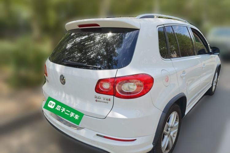 Used Volkswagen Tiguan 2011 2.0 TSI R-Line Rear Right 45 Deg