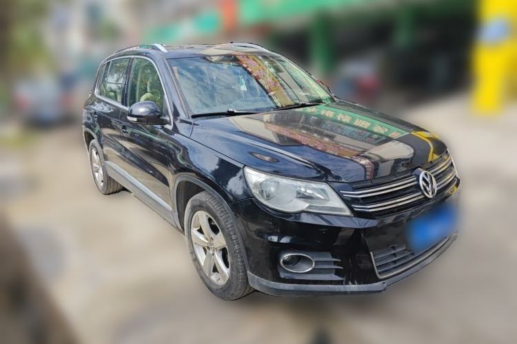 Used Volkswagen Tiguan 2012 1.8TSI Automatic All-Wheel Drive Elite Edition Front Right 45 Deg