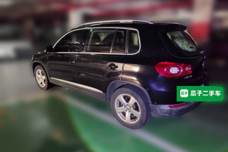 Used Volkswagen Tiguan 2012 2.0 TSI Automatic All-Wheel Drive Elite Edition Rear Left 45 Deg