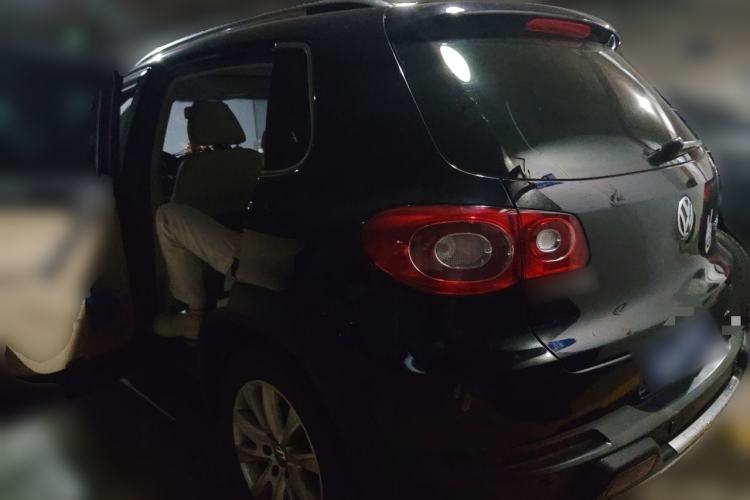Used Volkswagen Tiguan 2012 2.0 TSI Automatic All-Wheel Drive Flagship Edition Rear Left 45 Deg
