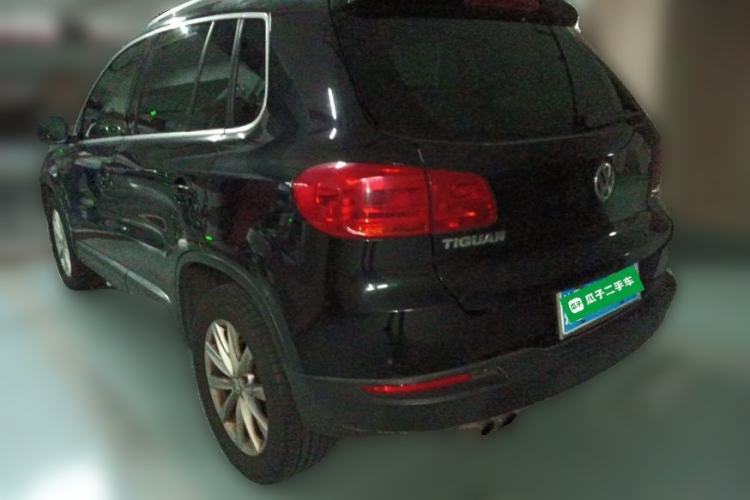 Used Volkswagen Tiguan 2012 2.0 TSI Comfort Edition Rear Left 45 Deg