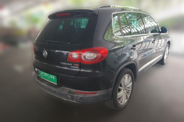Used Volkswagen Tiguan 2012 2.0 TSI Automatic All-Wheel Drive Elite Edition Rear Right 45 Deg
