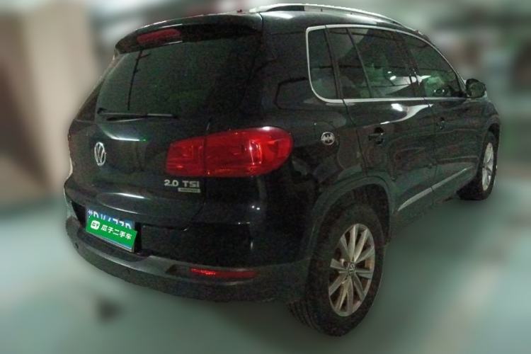 Used Volkswagen Tiguan 2012 2.0 TSI Comfort Edition Rear Right 45 Deg