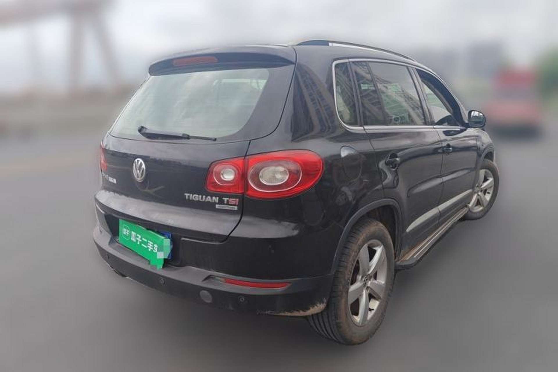 Used Volkswagen Tiguan 2012 1.8TSI Automatic All-Wheel Drive Elite Edition Rear Right 45 Deg