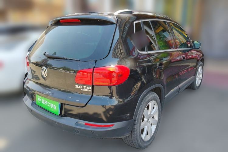 Used Volkswagen Tiguan 2012 2.0 TSI Luxury Edition Rear Right 45 Deg