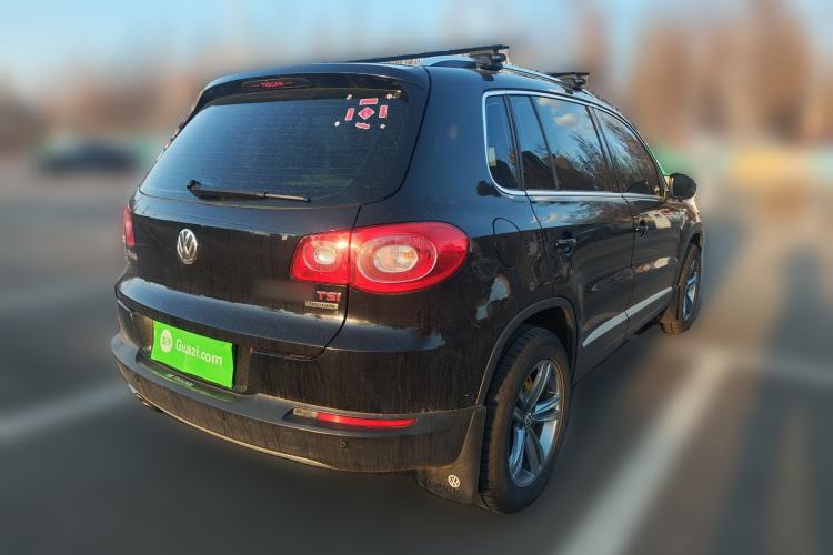 Used Volkswagen Tiguan 2012 2.0 TSI Automatic All-Wheel Drive Elite Edition Rear Right 45 Deg