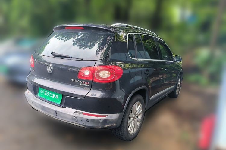 Used Volkswagen Tiguan 2012 2.0 TSI Automatic All-Wheel Drive Elite Edition Rear Right 45 Deg