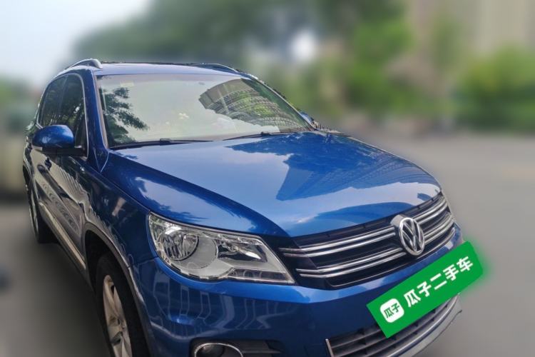 Used Volkswagen Tiguan 2012 1.8TSI Automatic Two-Wheel Drive Elite Edition Front Right 45 Deg
