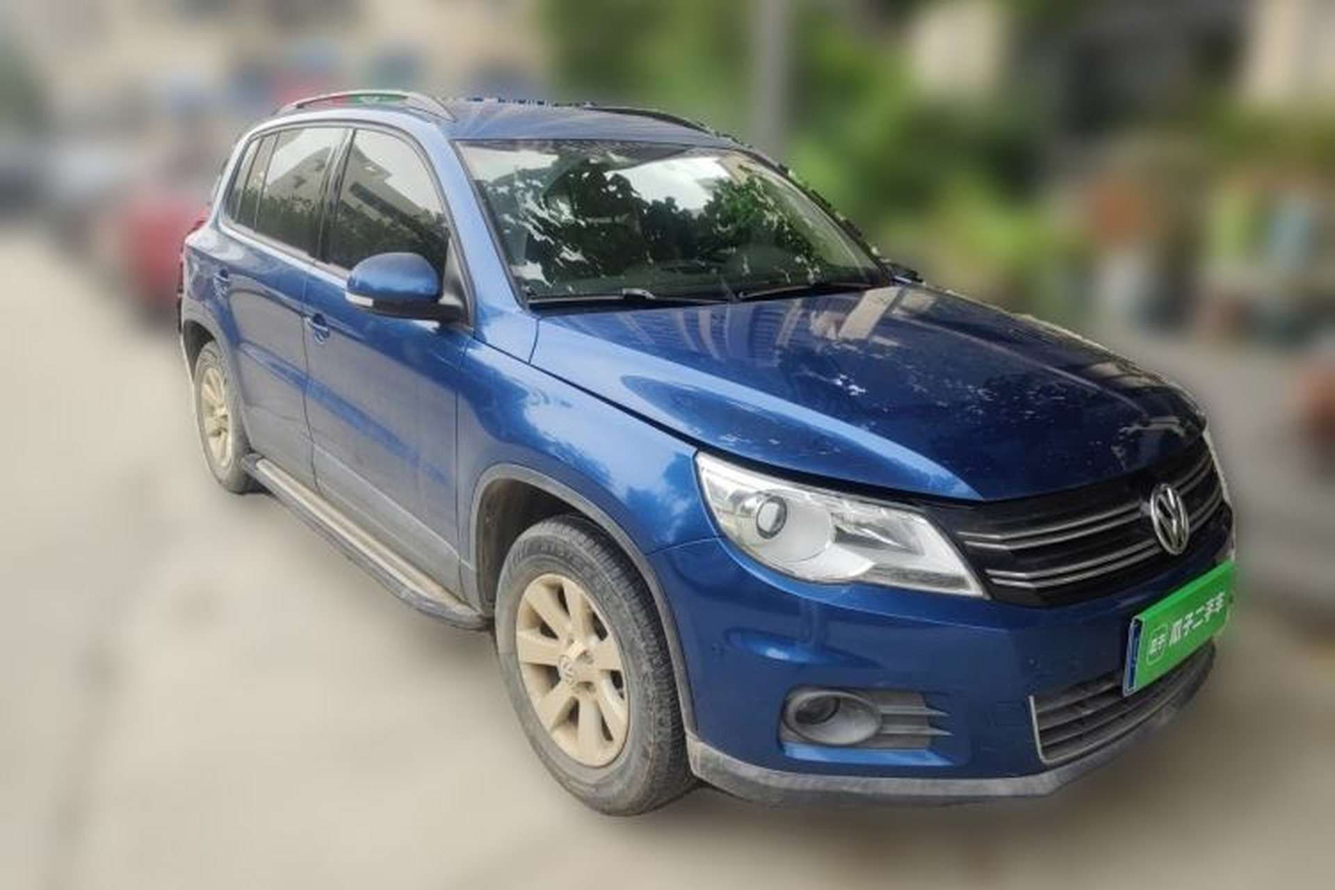 Used Volkswagen Tiguan 2012 1.8TSI Automatic All-Wheel Drive Elite Edition Front Right 45 Deg
