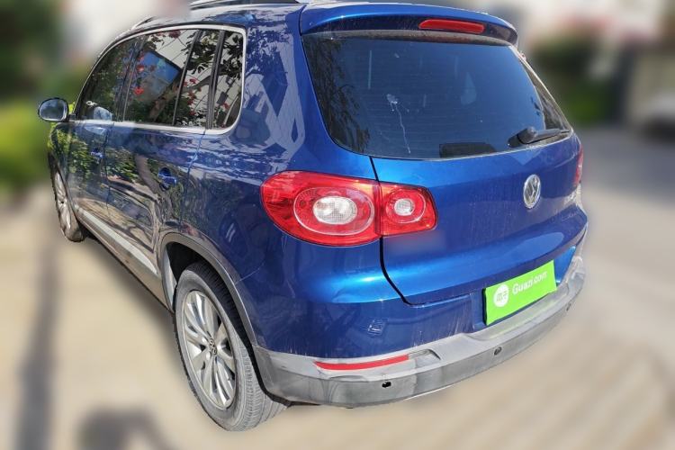 Used Volkswagen Tiguan 2012 2.0 TSI Automatic All-Wheel Drive Flagship Edition Rear Left 45 Deg