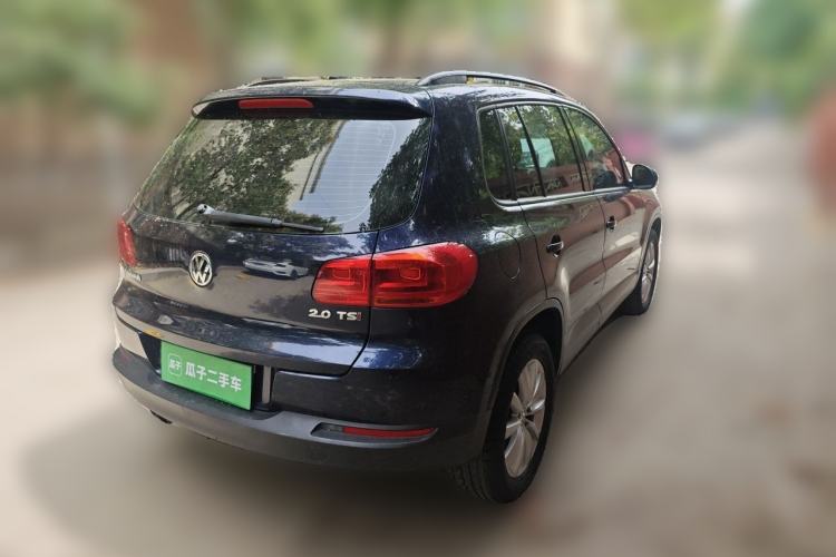 Used Volkswagen Tiguan 2012 2.0 TSI Comfort Edition Rear Right 45 Deg