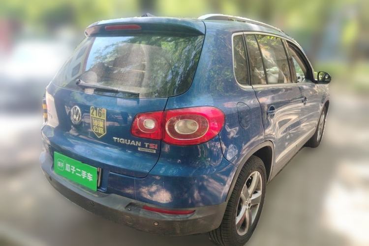 Used Volkswagen Tiguan 2012 1.8TSI Automatic All-Wheel Drive Elite Edition Rear Right 45 Deg