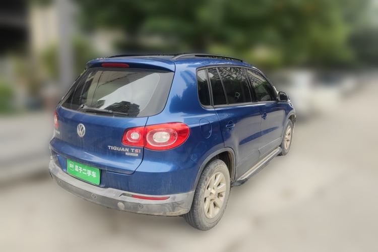 Used Volkswagen Tiguan 2012 1.8TSI Automatic All-Wheel Drive Elite Edition Rear Right 45 Deg