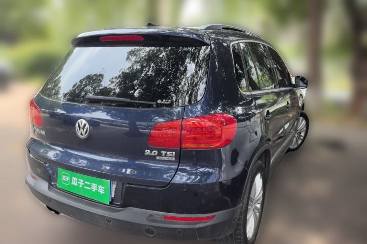 Used Volkswagen Tiguan 2012 2.0 TSI Luxury Edition Rear Right 45 Deg