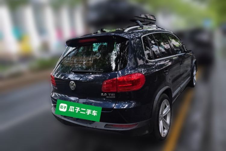 Used Volkswagen Tiguan 2012 2.0 TSI Luxury Edition Rear Right 45 Deg