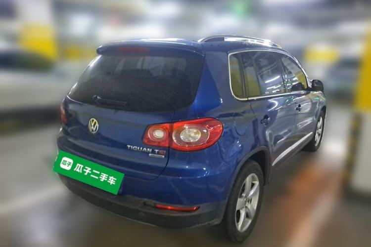 Used Volkswagen Tiguan 2012 1.8TSI Automatic All-Wheel Drive Elite Edition Rear Right 45 Deg