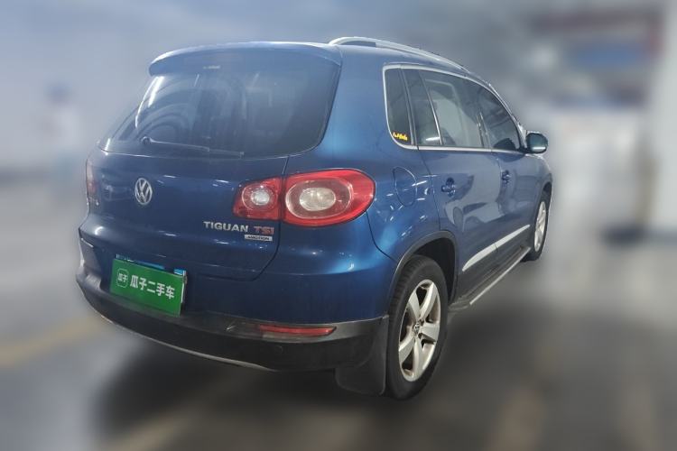 Used Volkswagen Tiguan 2012 2.0 TSI Automatic All-Wheel Drive Elite Edition Rear Right 45 Deg