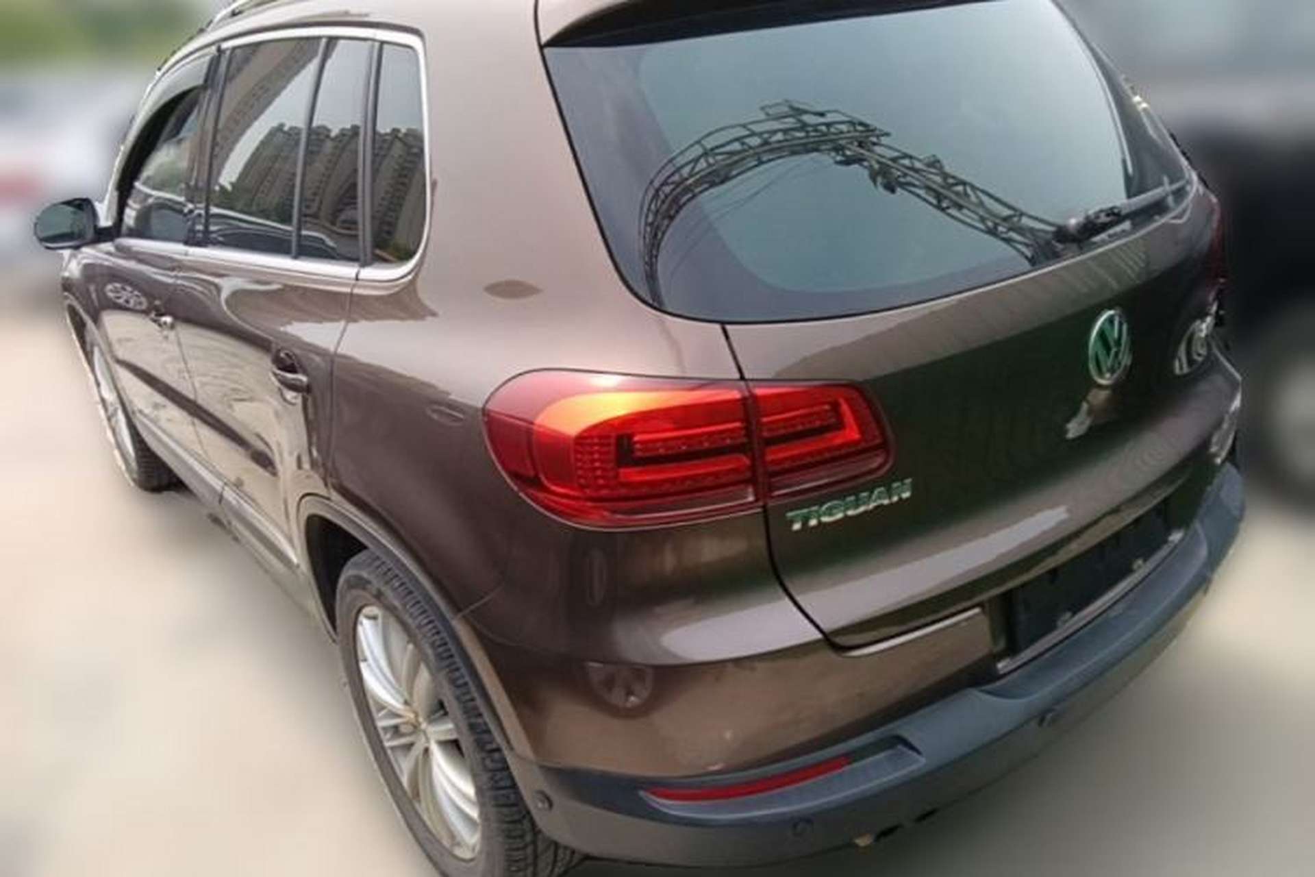 Used Volkswagen Tiguan 2012 2.0 TSI Comfort Edition Rear Left 45 Deg