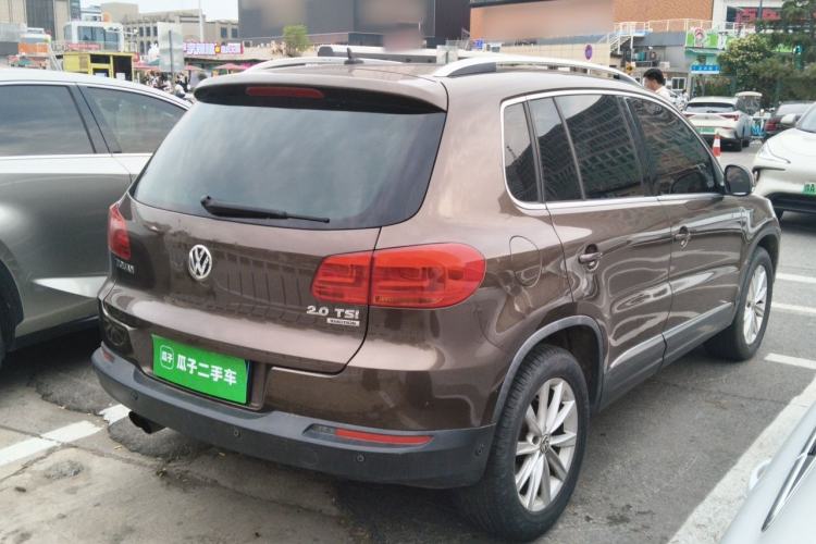 Used Volkswagen Tiguan 2012 2.0 TSI Comfort Edition Rear Right 45 Deg