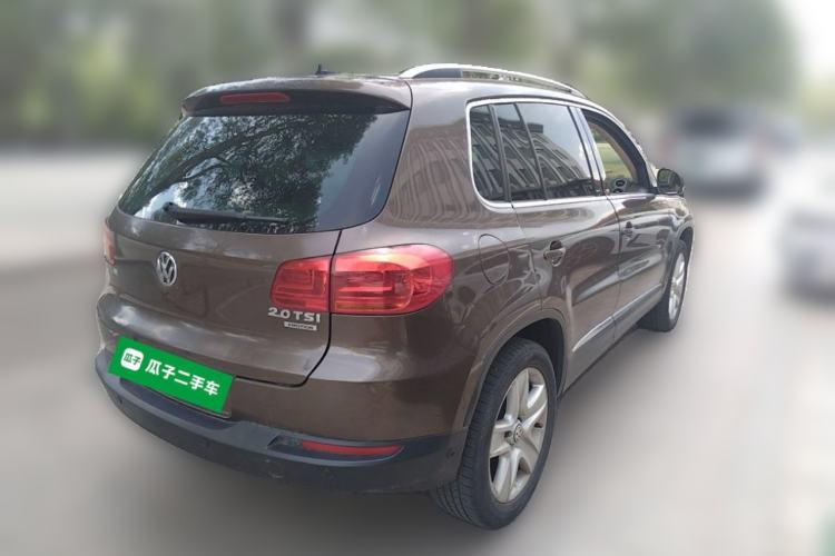 Used Volkswagen Tiguan 2012 2.0 TSI Luxury Edition Rear Right 45 Deg