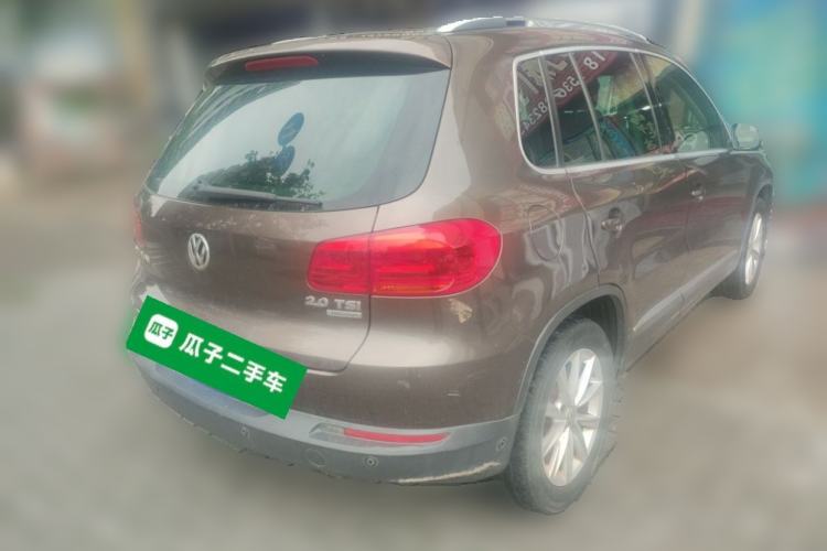 Used Volkswagen Tiguan 2012 2.0 TSI Comfort Edition Rear Right 45 Deg